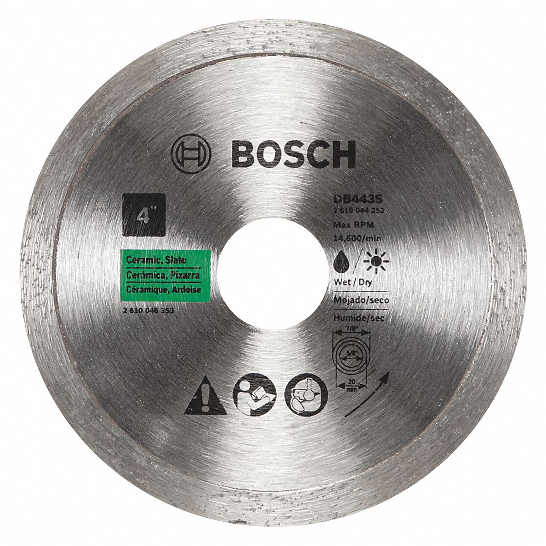 BOSCH Angle Grinders, Tile Saws, Diamond Saw Blade, Ceramic, Concrete
