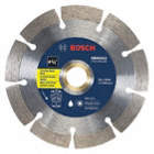 DIAMOND SAW BLADE, SEGMENTED, 4½ IN DIA, ⅞ IN, WET/DRY, 13200 RPM, FOR ANGLE GRINDER