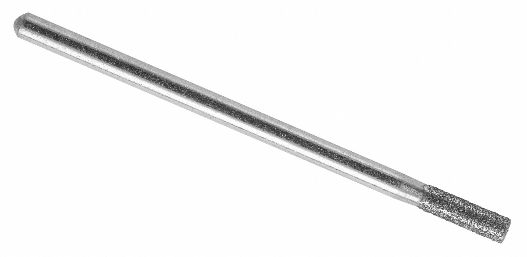 DREMEL, Cylinder, 1/8 in Head Wd, Diamond Wheel Point 44M0757122