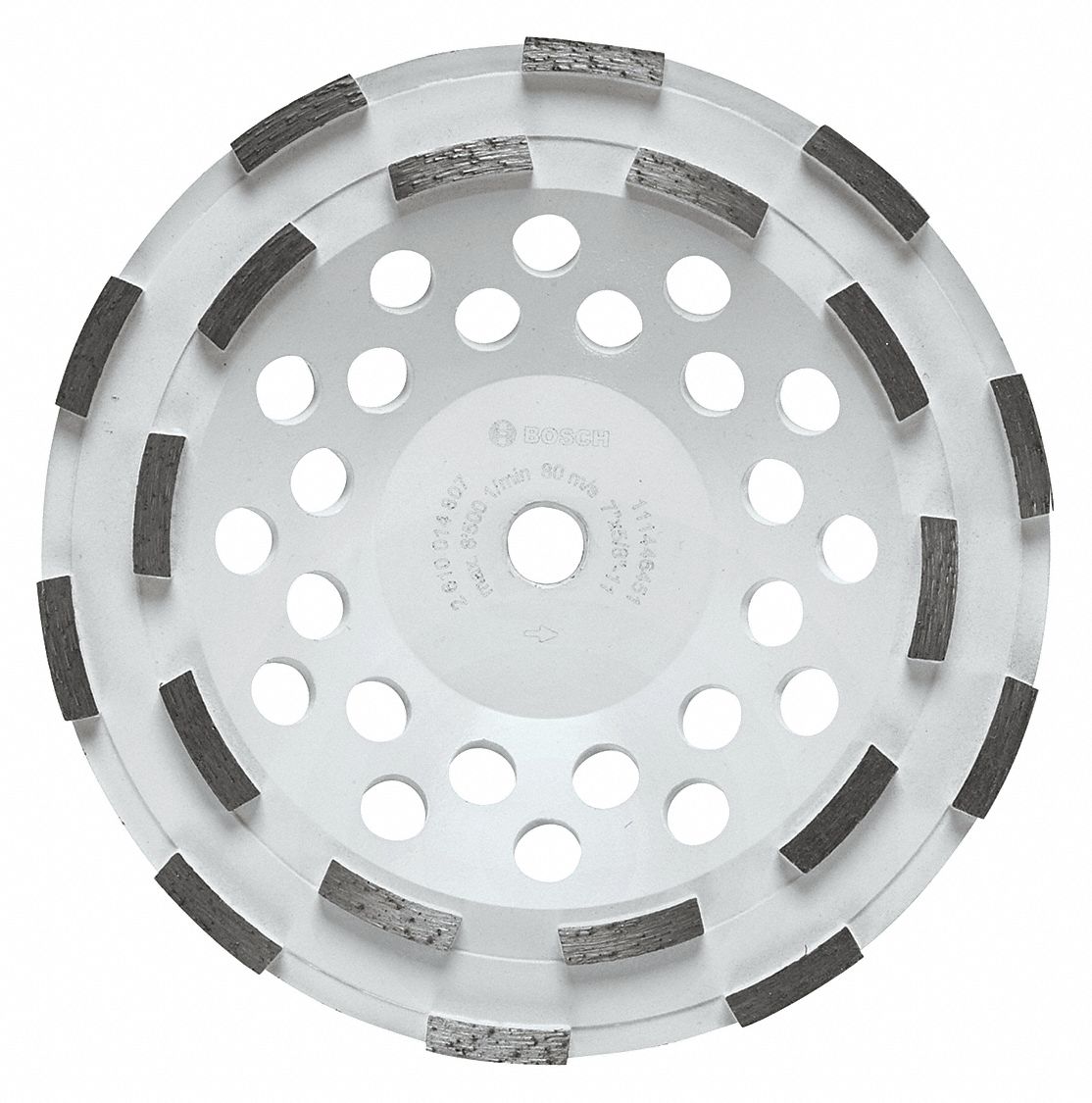 44M792 - 7In Double Row Diamond Cup Wheel