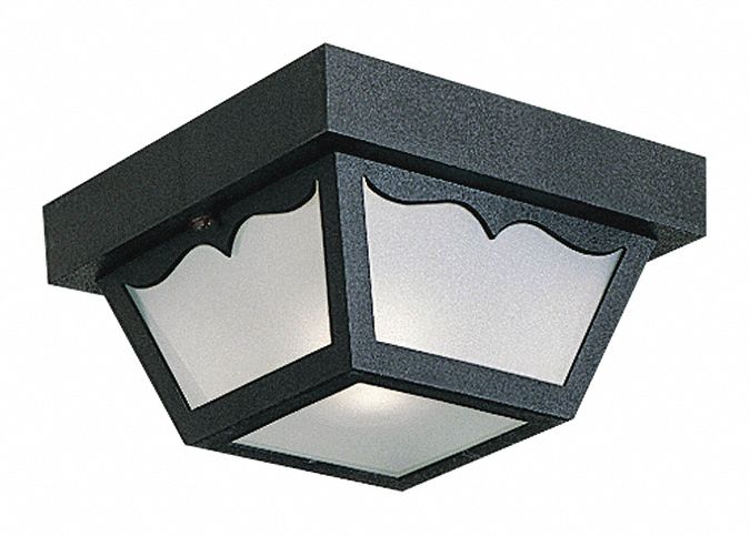 Light: 60 W Fixture Watt, 120V AC, Thermoplastic