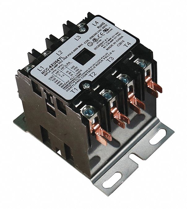 Contactor: Mfr Part # HCC-4XU04YL