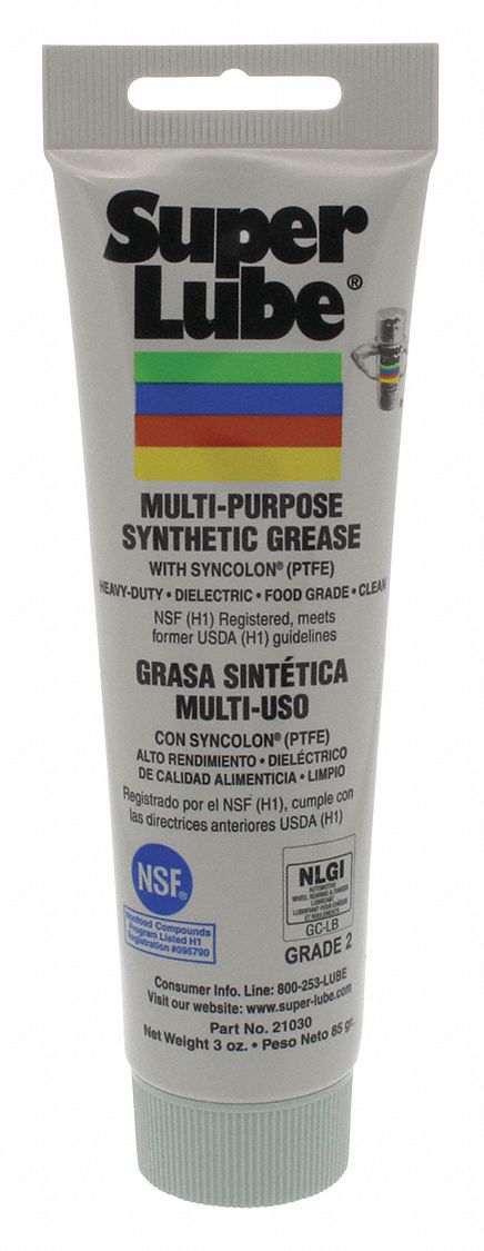 Cartridge Super Lube Synthetic Grease 3 Oz. - Lot of 12: :  Industrial & Scientific