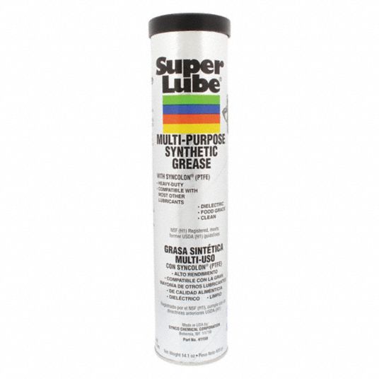 Super Lube Synthetic Grease (Nlgi 1) 14.1 Oz., Lot of 12: :  Industrial & Scientific