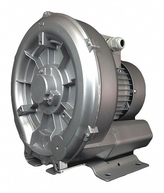 ATLANTIC BLOWERS, Regenerative Blower, 0.5 HP, 64 Cfm - 44NE50|AB-101 ...