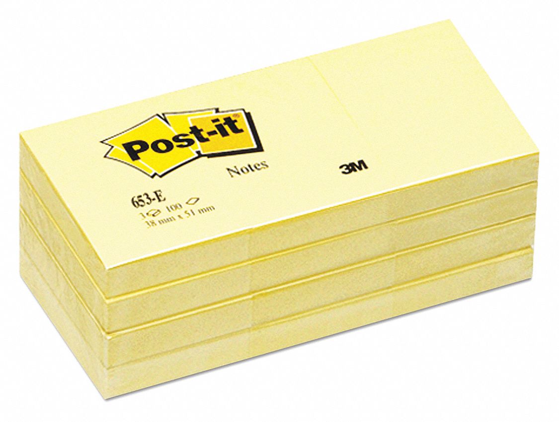 Note, Post-It, 1.5"X2",