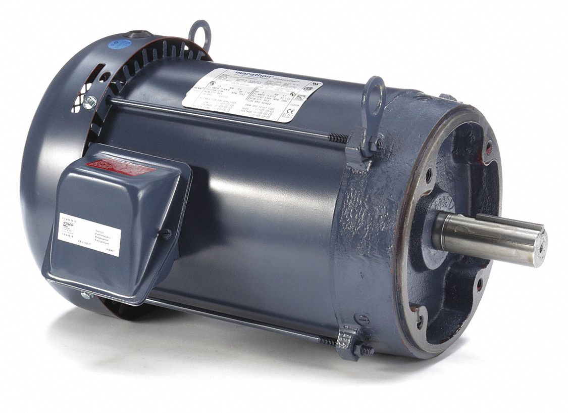 General Purpose Motor: Totally Enclosed Fan Cooled, C-Face Mount, 7 1/2 HP
