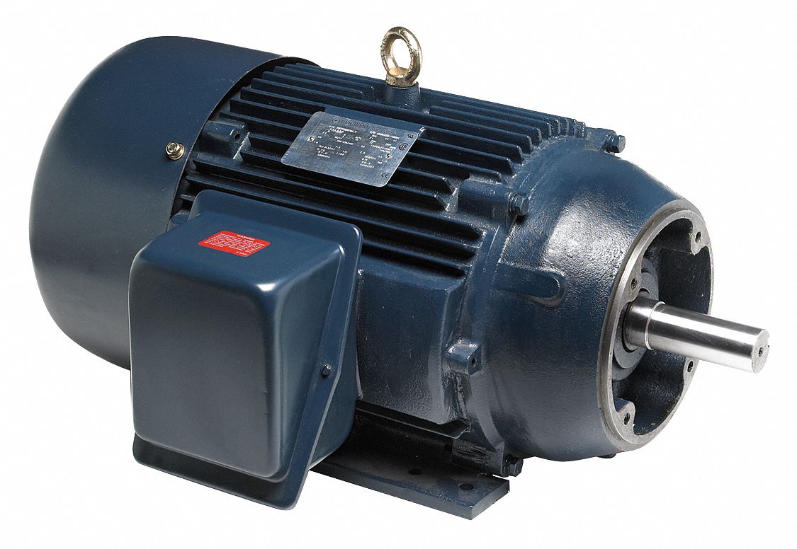 General Purpose Motor: Totally Enclosed Fan Cooled, Rigid Base Mount, 30 HP