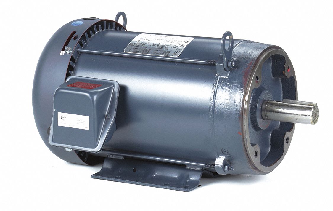 General Purpose Motor: Totally Enclosed Fan Cooled, C-Face/Rigid Base Mount, 10 HP