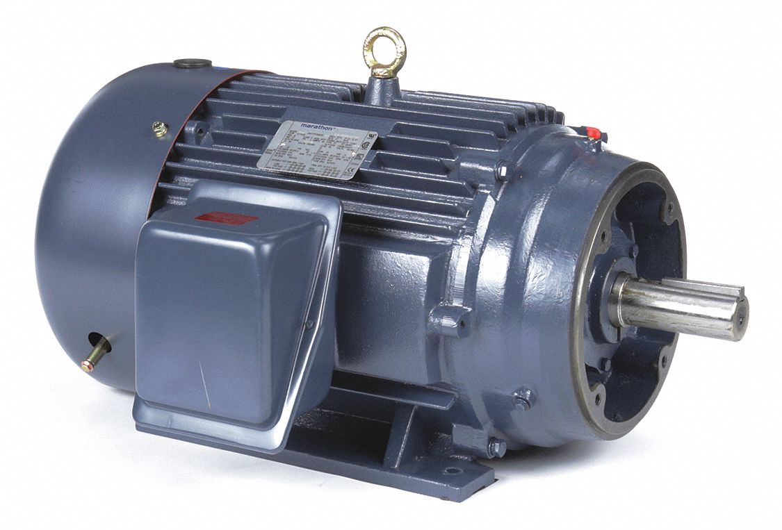 General Purpose Motor: Totally Enclosed Fan Cooled, Rigid Base Mount, 25 HP