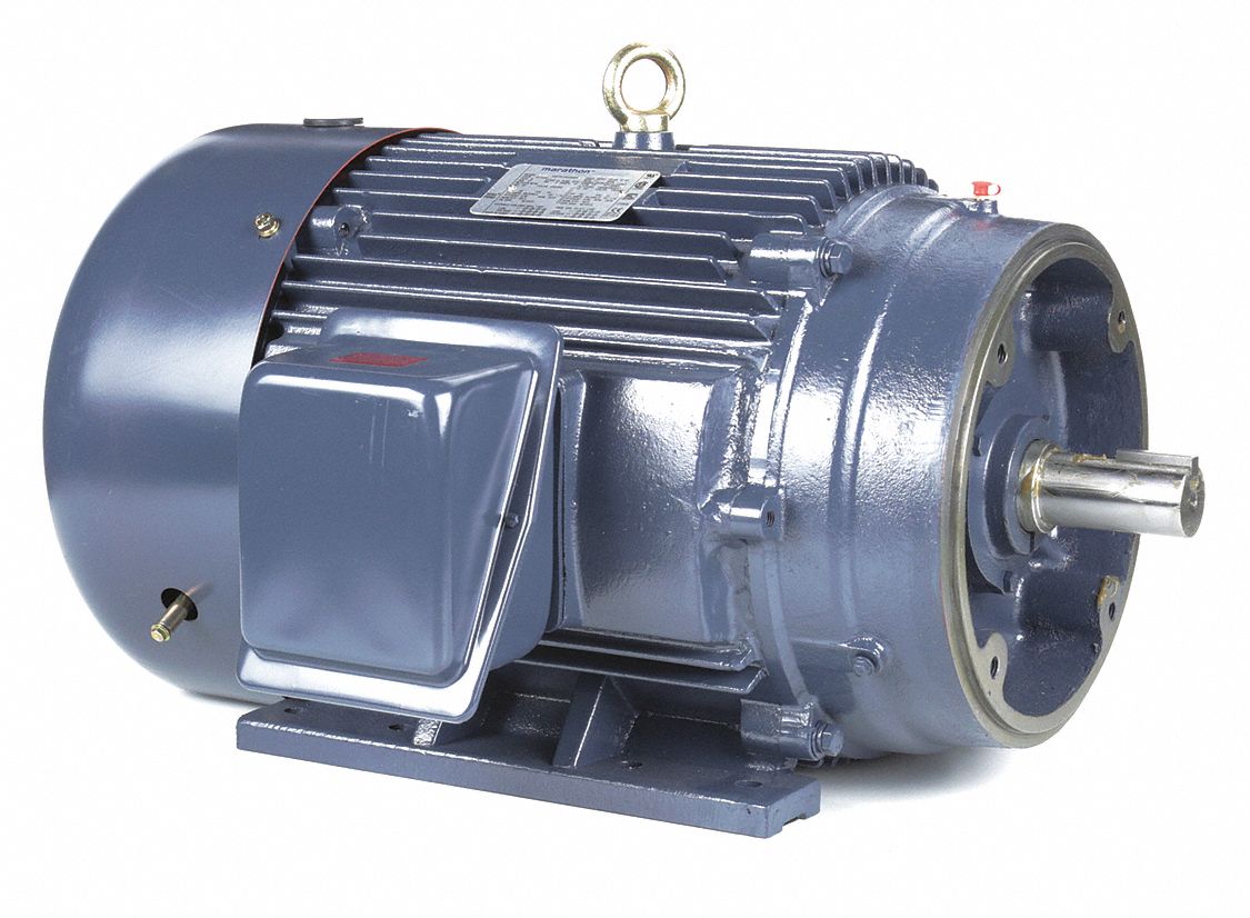 General Purpose Motor: Totally Enclosed Fan Cooled, Rigid Base Mount, 40 HP