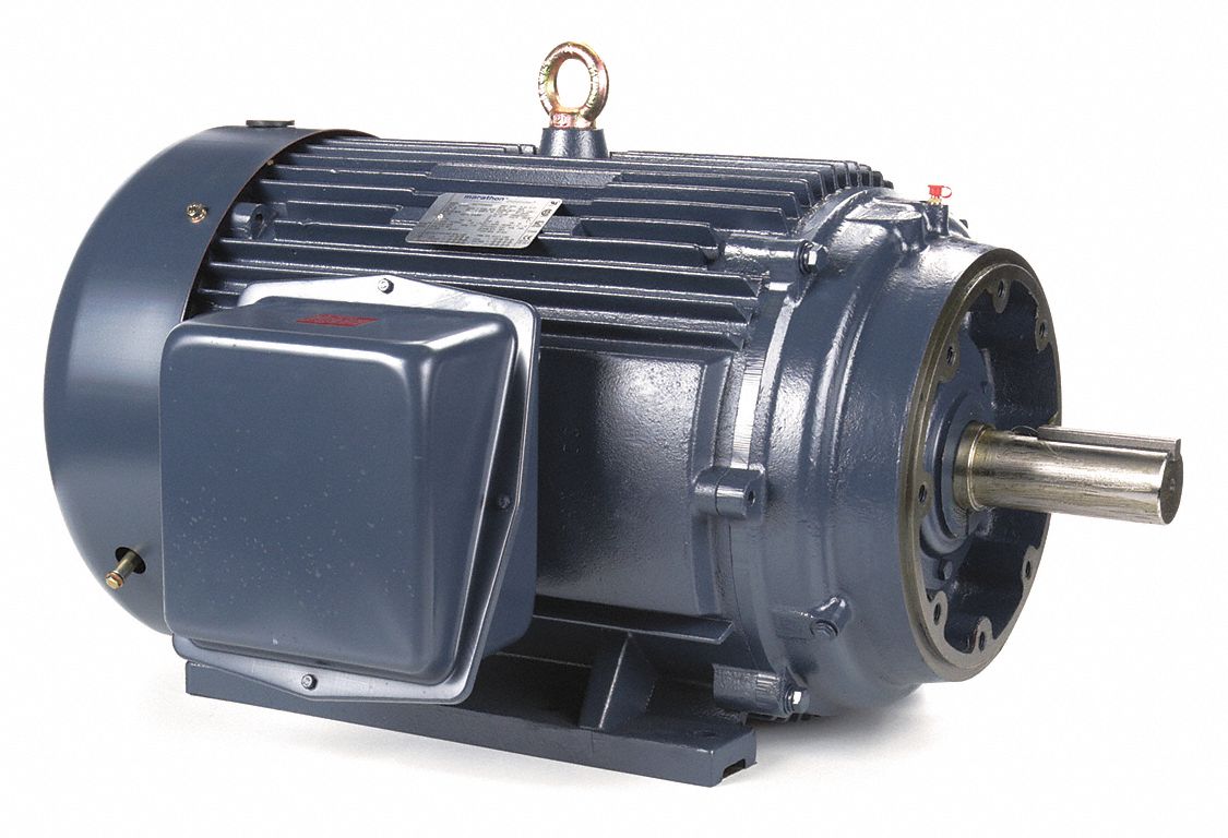 General Purpose Motor: Totally Enclosed Fan Cooled, Rigid Base Mount, 75 HP