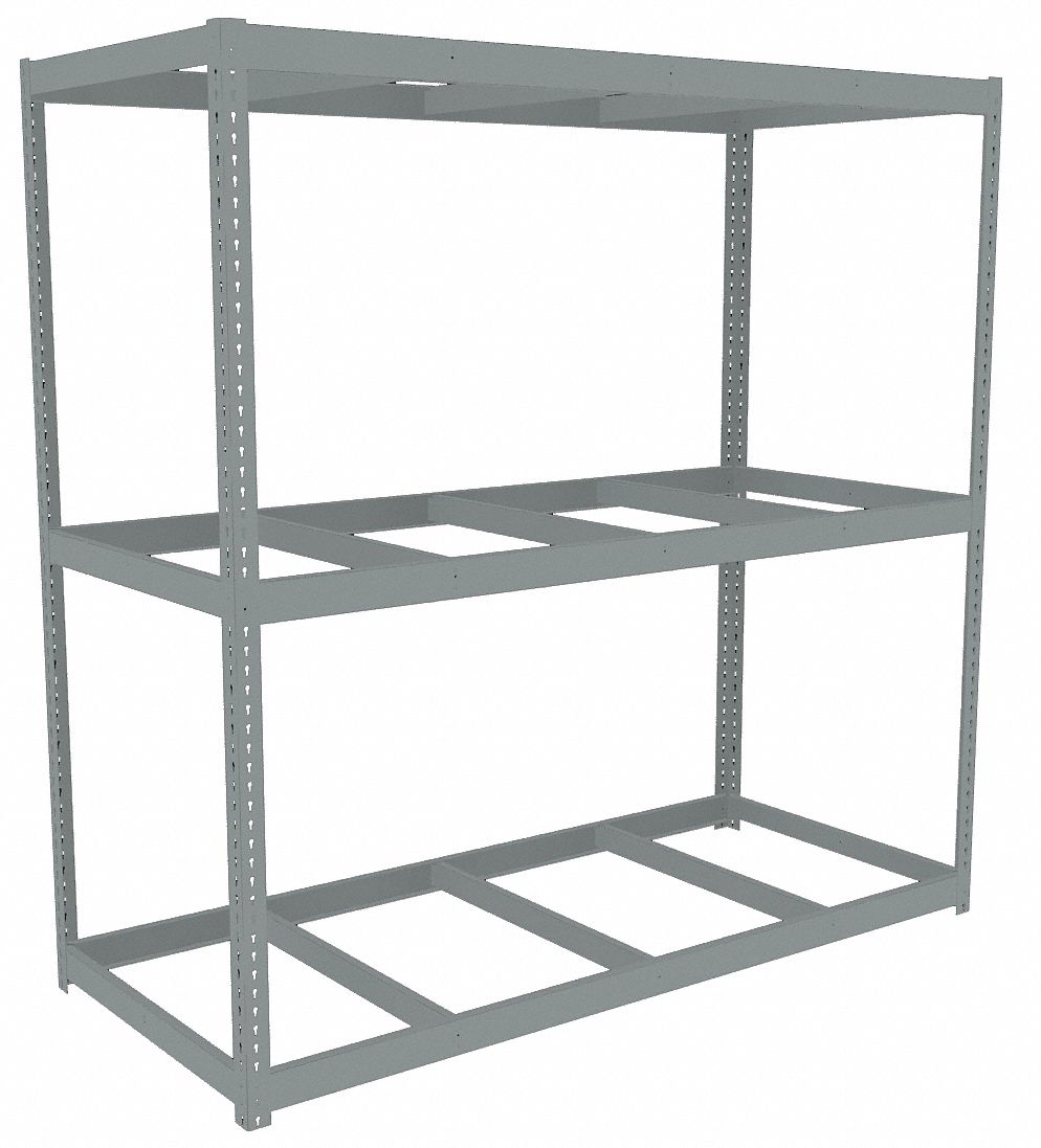 TENNSCO Boltless Shelving Starter, HeavyDuty, 96 in x 30 in, 84 in
