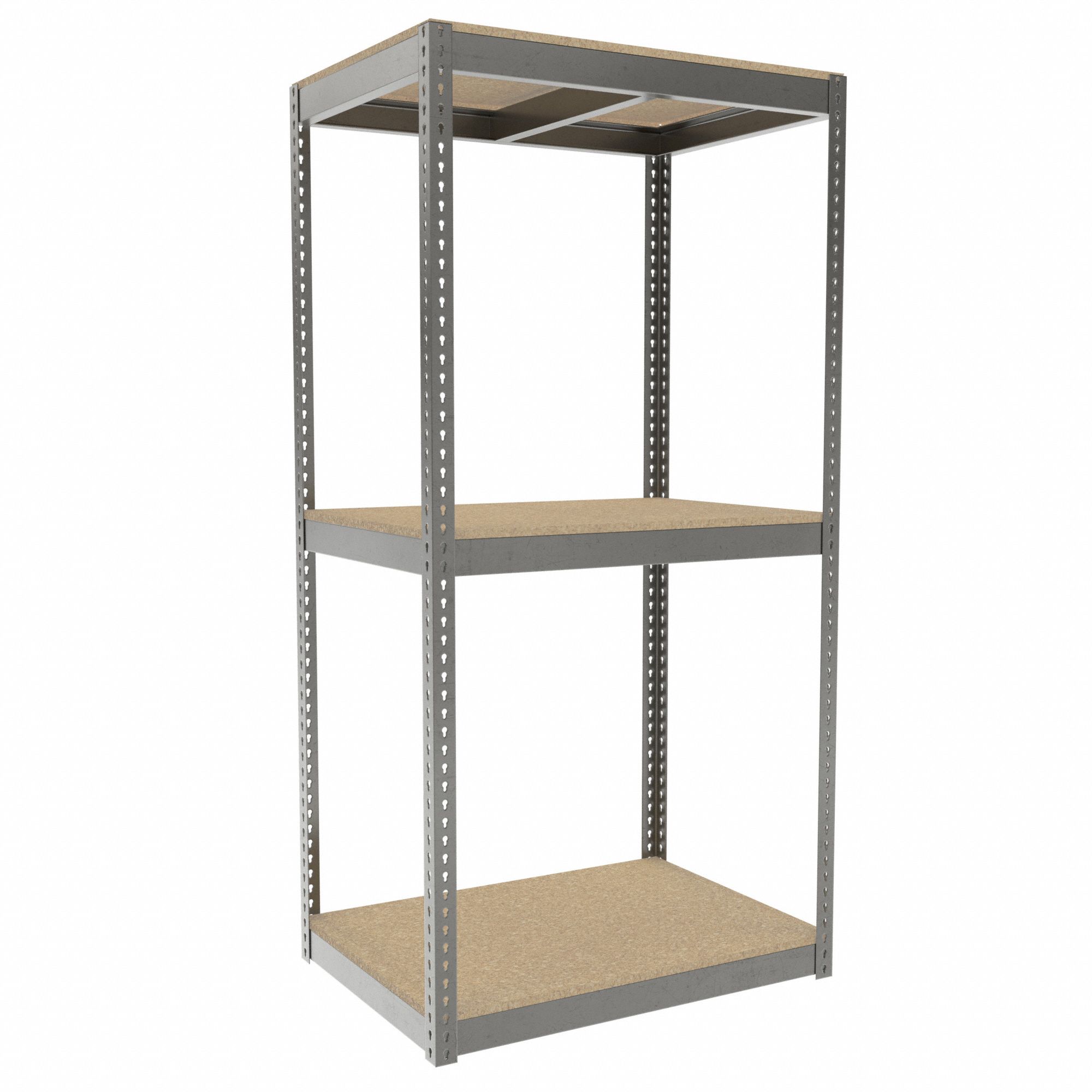 TENNSCO, Starter, HeavyDuty, Boltless Shelving 44P203ZLC74230S3D