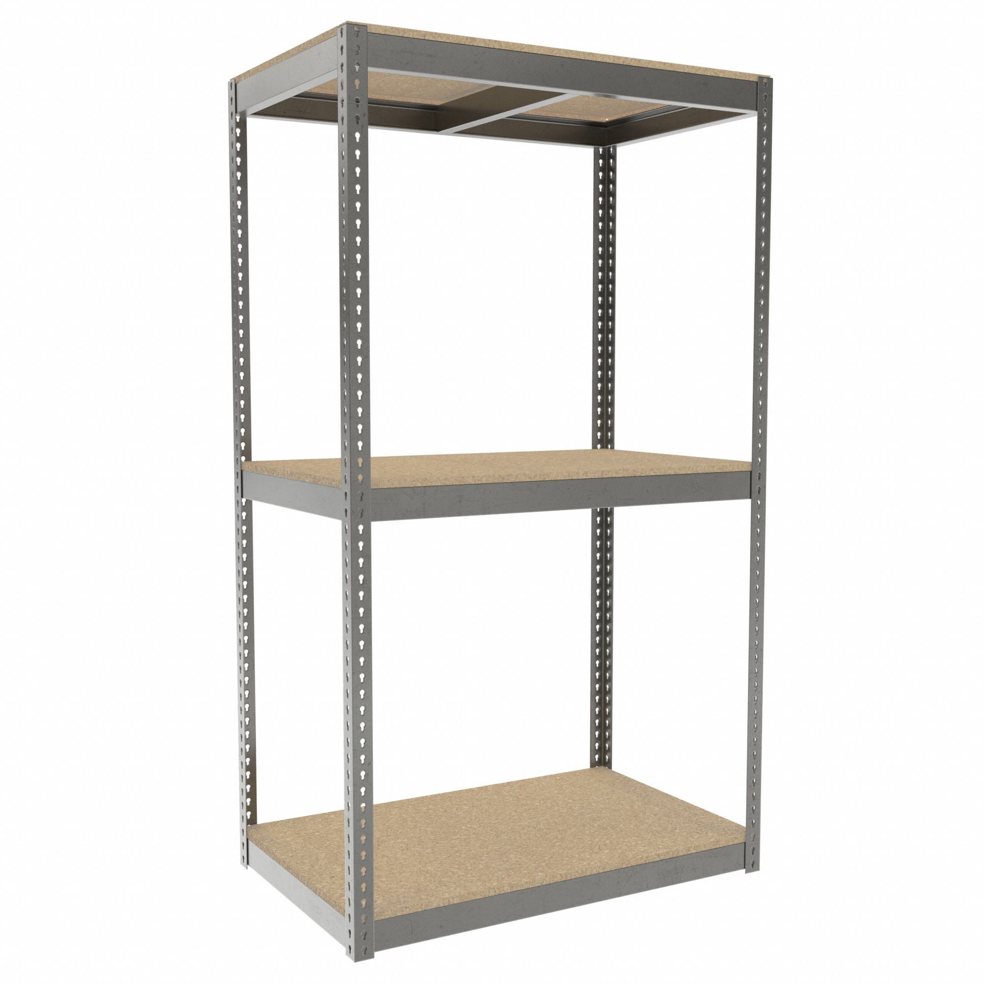 TENNSCO BOLTLESS SHELVING, STARTER, HEAVY-DUTY, 48 IN X 30