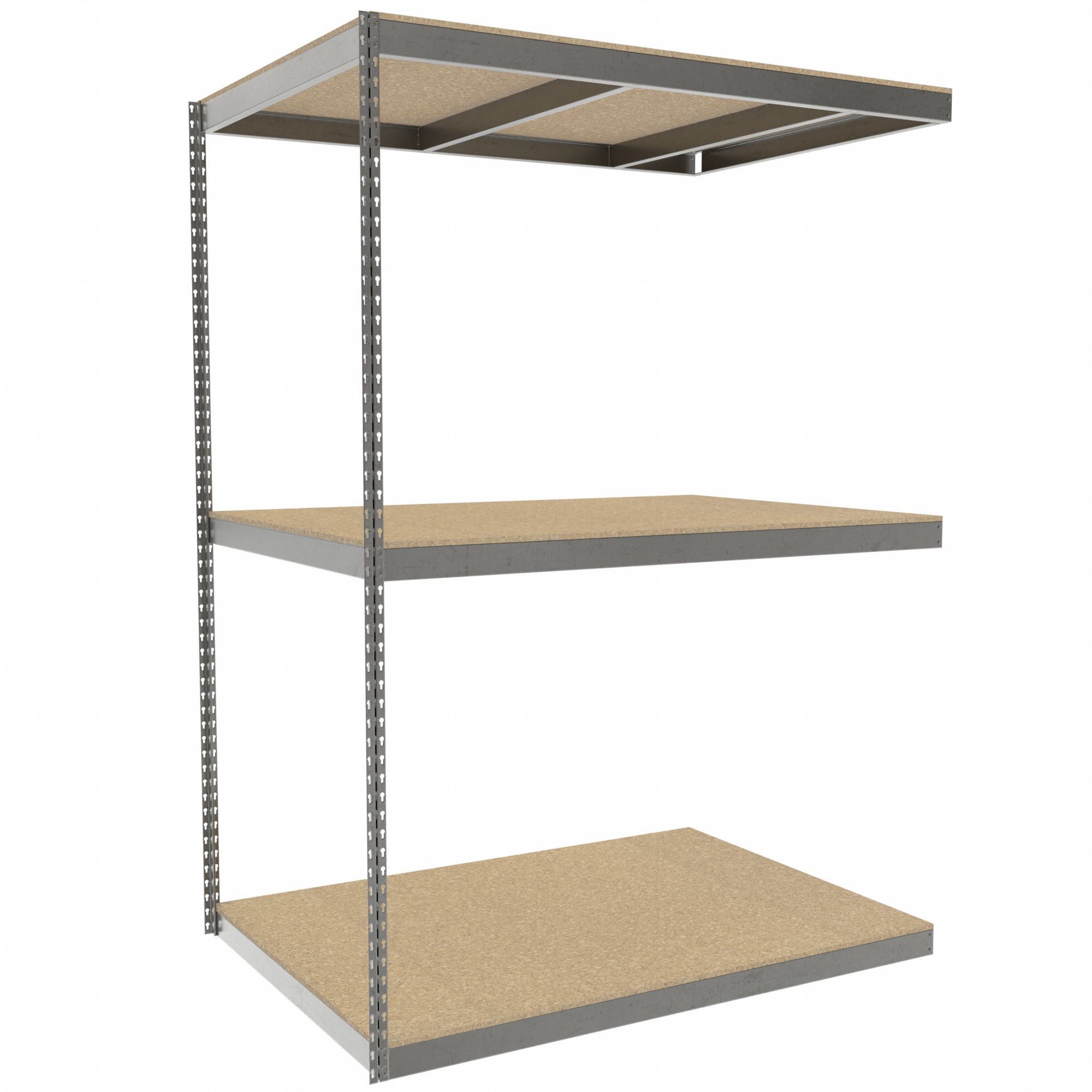 TENNSCO, AddOn, HeavyDuty, Boltless Shelving 44P225ZLC76042A3D