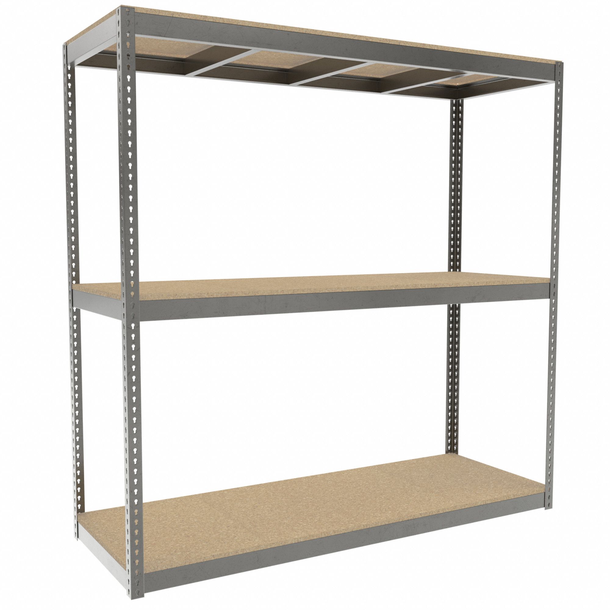 TENNSCO, Starter, HeavyDuty, Boltless Shelving 44P238ZLC78430S3D