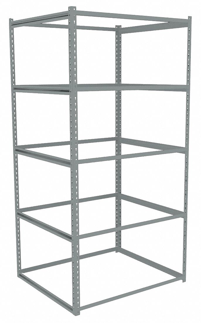 TENNSCO, Starter, LightDuty, Boltless Shelving 44P705ZA74836S5