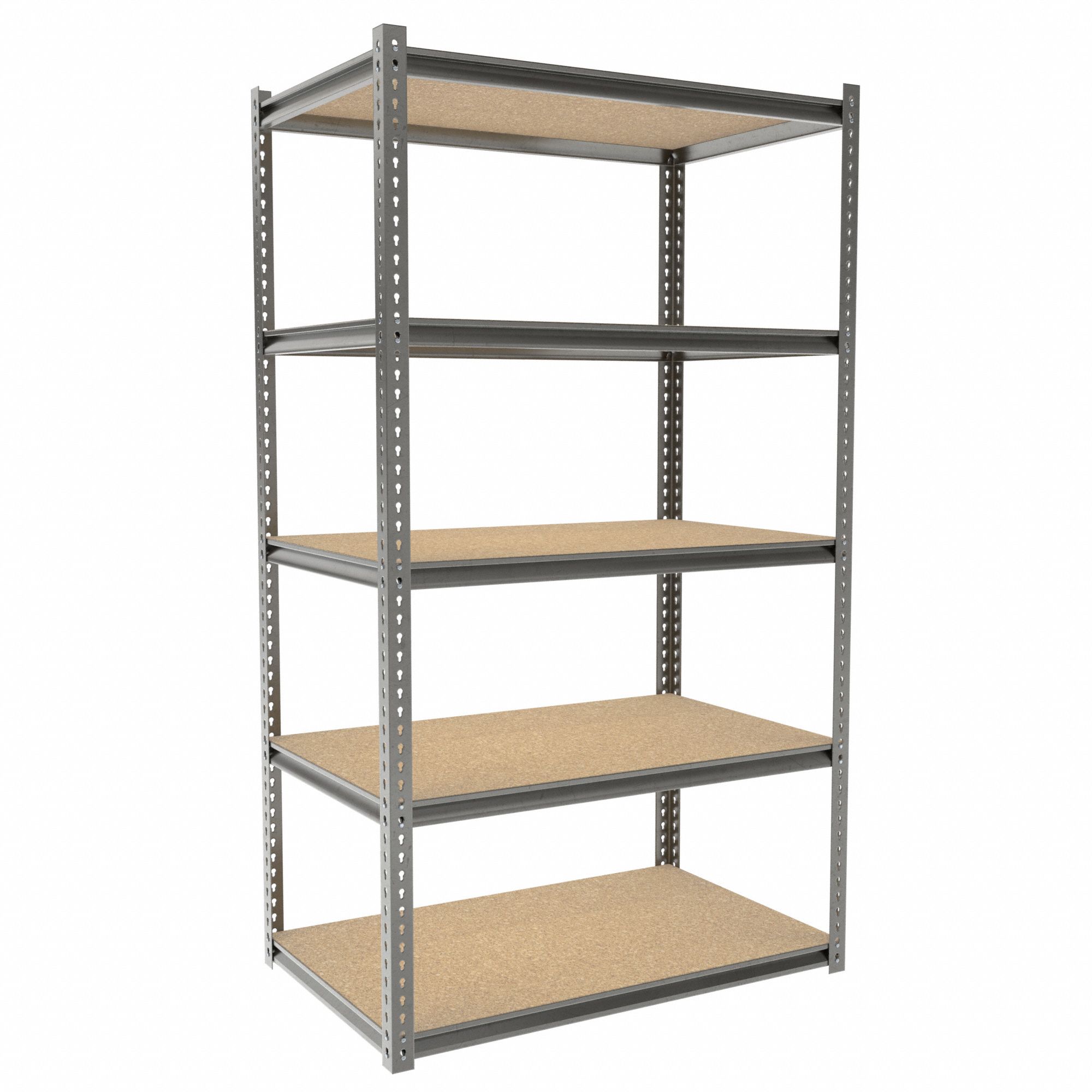 TENNSCO, Starter, MediumDuty, Boltless Shelving 44P976ZB74830S5D