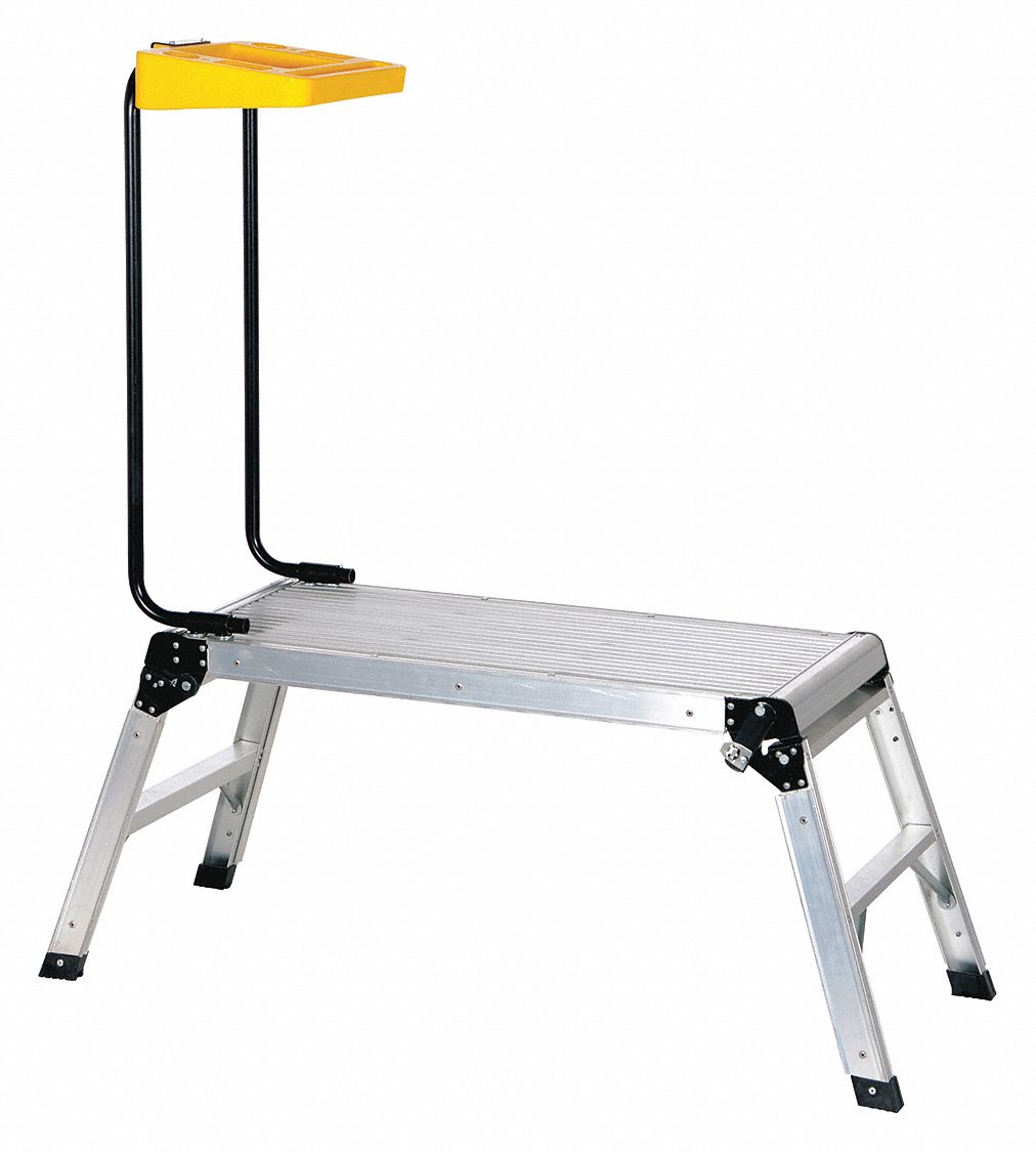 STEPLADDER,50 IN OH,ALUMINUM