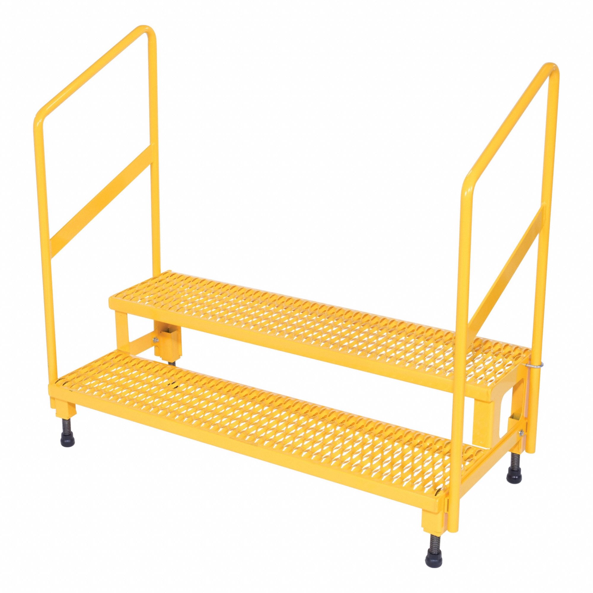Adjust Step Stand, 2 Step, Handrail, 48x23
