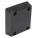 DOCK BUMPER, SQUARE, 11⅞ IN BUMPER W, 3⅞ IN BUMPER H, 12⅞ IN BUMPER D, SOLID RUBBER
