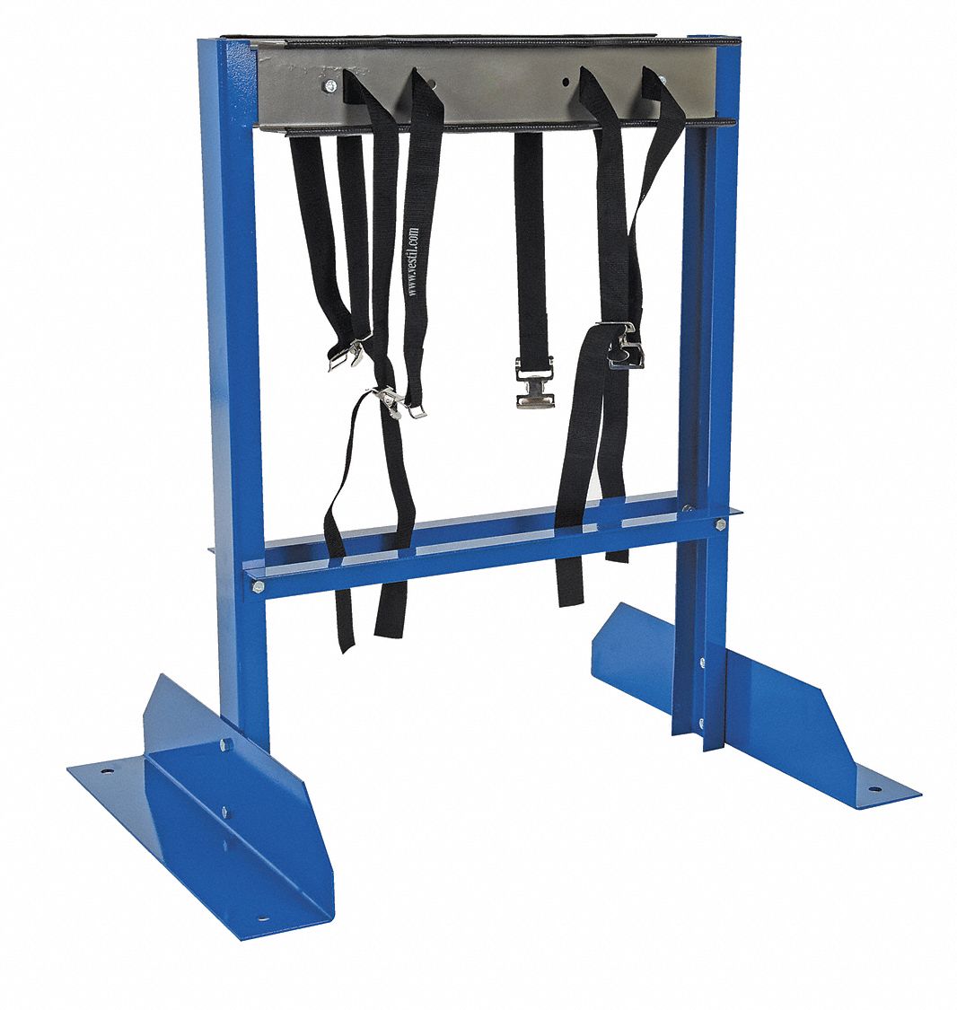 FORKLIFT CYLINDER CADDY, STEEL, PAINTED FINISH, 4 CYLINDER 12 IN DIAMETER