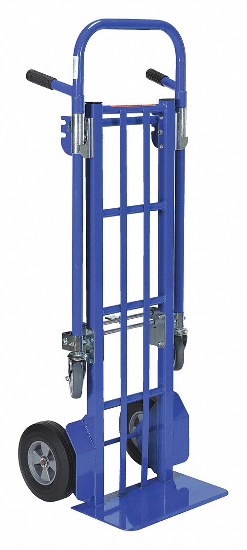 CONVERTIBLE HAND TRUCK, BLACK, 19 1/2 IN W X 58 1/4 IN H
