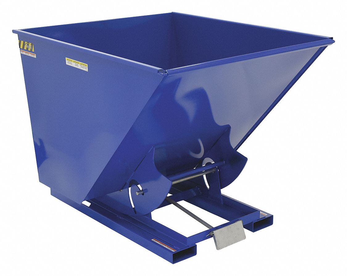 HOPPER SELF-DUMP MED-DUTY BLUE 2 YD