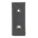 HARDENED MOULDED RUBBER BUMPER, 4 1/2 IN W X 10 IN H X 3 IN L, ASSEMBLED