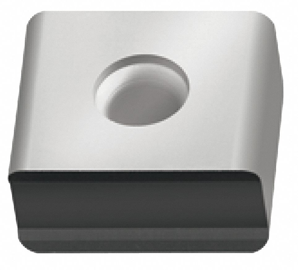 Diamond Milling Insert: 0.3150 in Inscribed Circle, 0.40mm Corner Radius, 0.138 in Thick, CVD