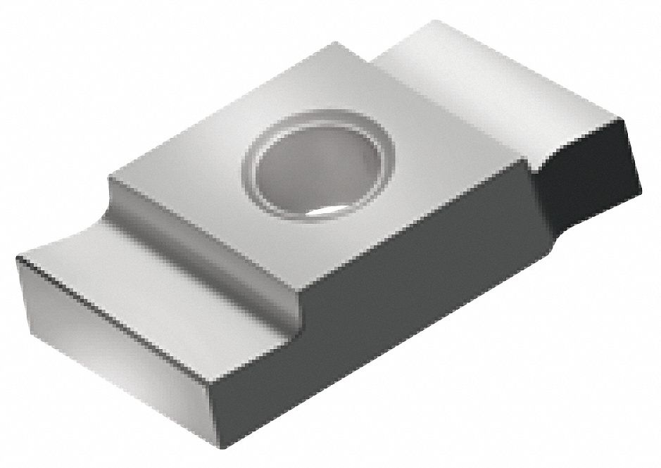 Diamond Milling Insert: 0.2170 in Inscribed Circle, 0.2170 in Corner Radius, 0.093 in Thick
