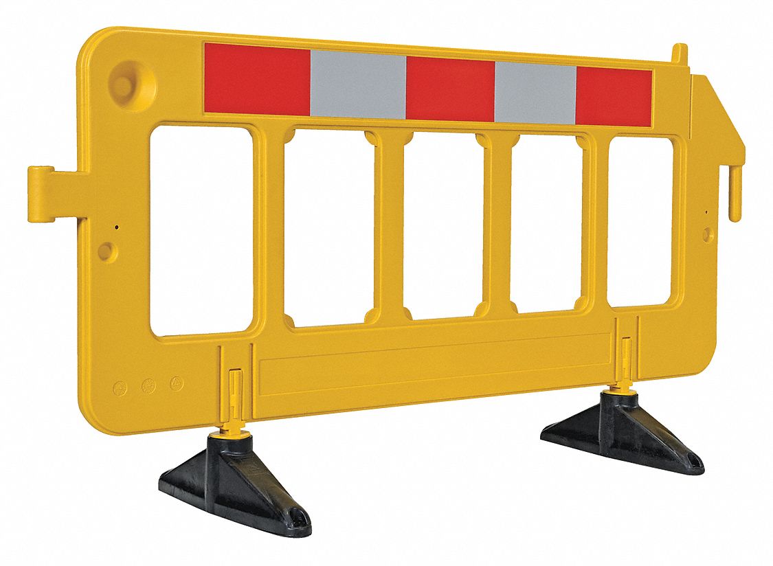 BARRIER PLASTIC YELLOW