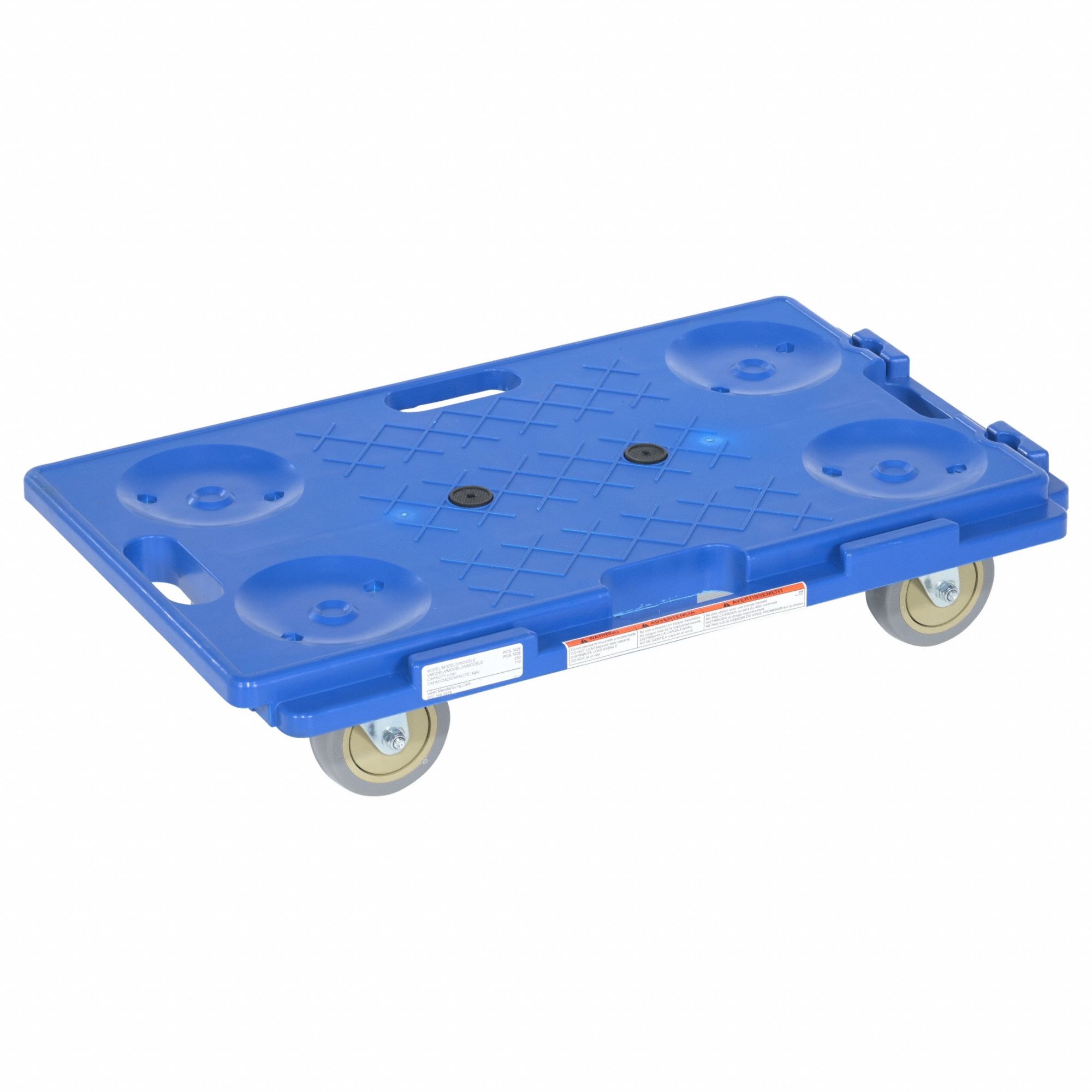 INTERLOCKING PLASTIC DOLLY, 16 IN X 26 IN