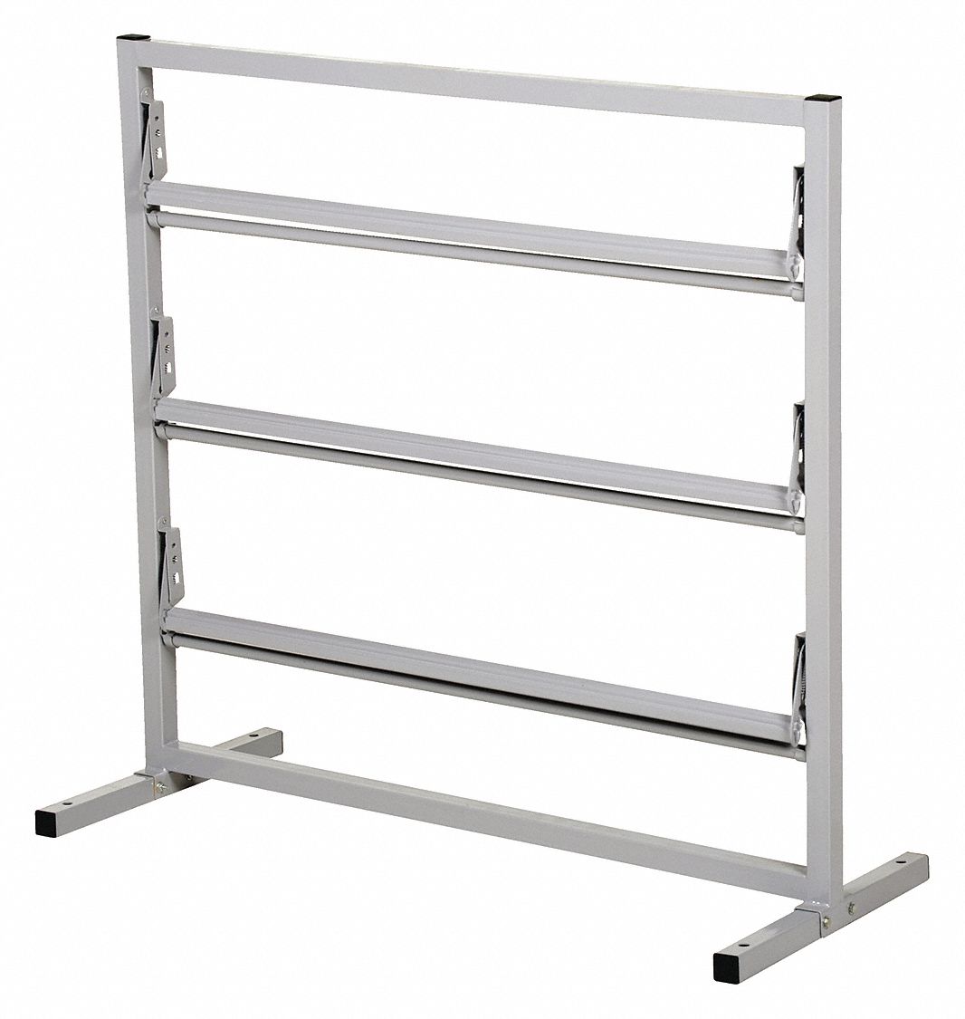 PAPER DISPENSER STAND, THREE TIER, 36 IN ROLL WIDTH, STEEL, 18¼ X 40¾ X 38½ IN