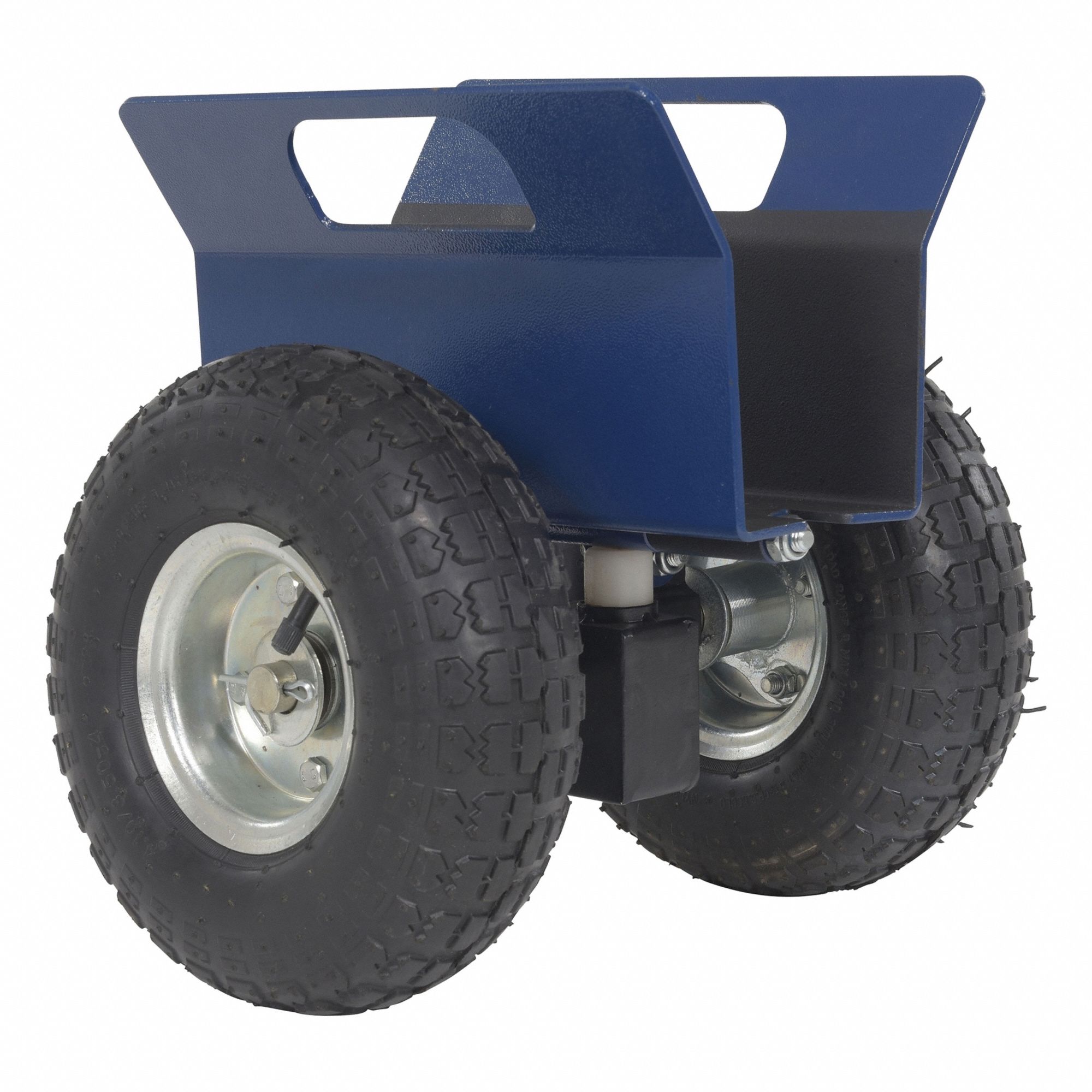 HEAVY-DUTY PLATE/SLAB DOLLY, BLUE, 750 LB LOAD CAPACITY, 10 IN CASTER WHEEL DIAMETER, 750 LB LOAD CAPACITY