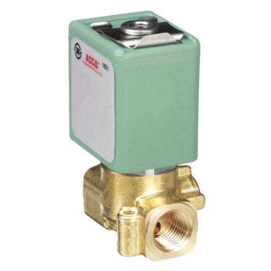 Solenoid Valve: 1/8 in Pipe Size - Valves, 24/60V AC, 0 psi Min. Op  Pressure Differential