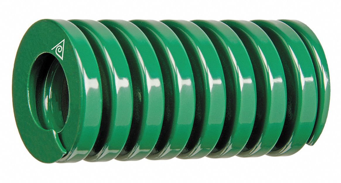 ISO D DIE SPRING,LIGHT DUTY,5/8X1IN,PK10