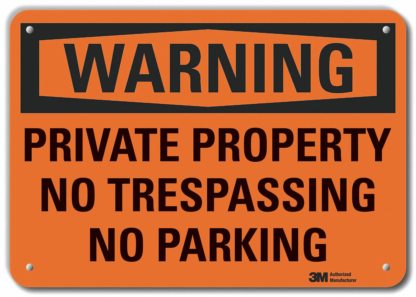 No Trespassing Private Property Osha Metal Aluminum Sign 