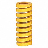 Heavy Load Duty Compression Die Spring Yellow Outer Dia 8-50mm Length 15-300mm 