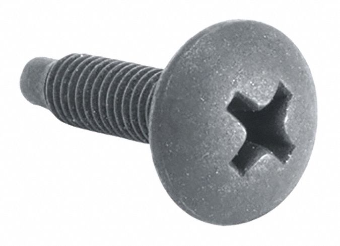 Phillips Screws Black 10-32 500PK