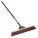 PUSH BROOM,60 IN HANDLE L,24 IN FACE