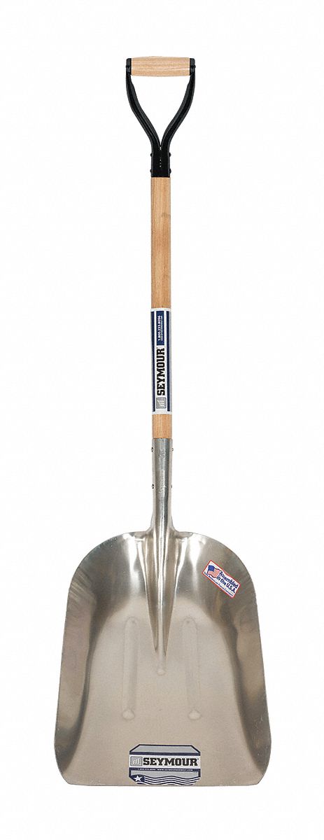 ALUM NO14 SCOOP 36IN WOD DGRIP HDLE