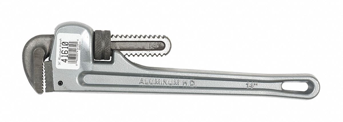 Aluminum Pipe Wrench, 14"