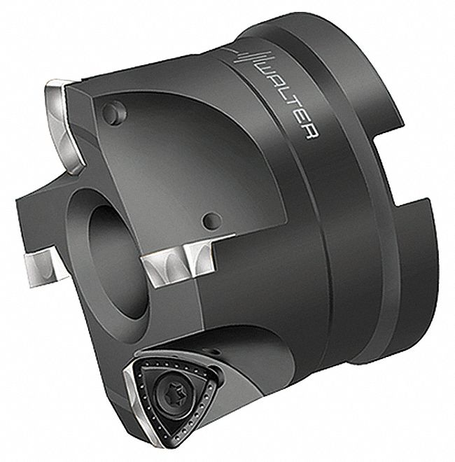 Indexable Profiling End Mill: 1 in Max. Cutting Dia., 0.0590 in Dp of Cut, F2330 Series