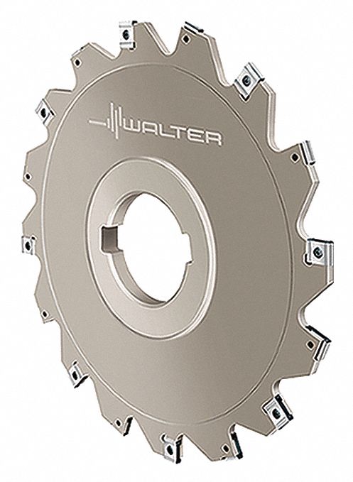 Indexable Square Shoulder End Mill: 1 1/4 in Max. Cutting Dia., Straight, 1-1/4 in Shank Dia.