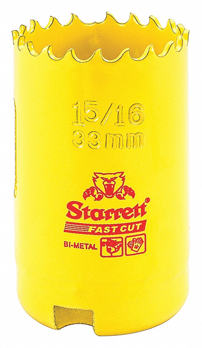 Bi-Metal Fast Cut Hole Saw,  1-5/16", 33mm