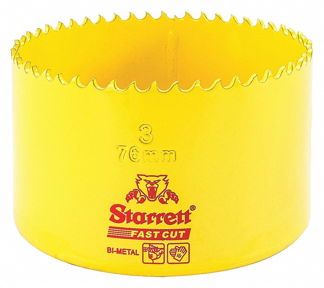 Bi-Metal Fast Cut Hole Saw,  3", 76mm