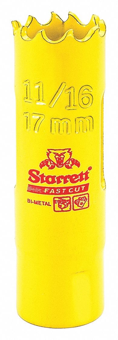 Bi-Metal Fast Cut Hole Saw,  11/16", 17mm