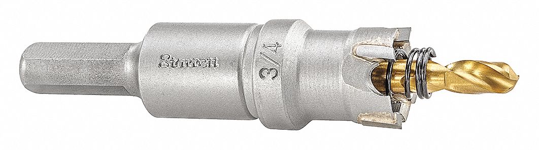 Carbide Tipped Hole Saw, 3/4", 19mm